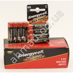 A581 Батарейки Energycell R03